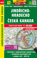 Jindřichohradecko, Česk&aacute; Kanada / Neuhaus, B&ouml;hmisch Kanada (Wander - Radkarte 1:40.000)