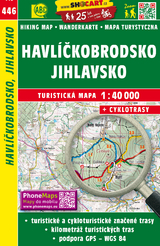 Havl&iacute;čkobrodsko, Jihlavsko / Deutsch Brod, Iglau (Wander - Radkarte 1:40.000)