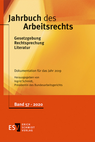 Jahrbuch des Arbeitsrechts. Gesetzgebung - Rechtsprechung - Literatur.... / Jahrbuch des Arbeitsrechts