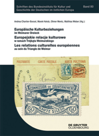 Europäische Kulturbeziehungen im Weimarer Dreieck