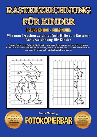 Wie man Drachen zeichnet (mit Hilfe von Rastern) Rasterzeichnung für Kinder