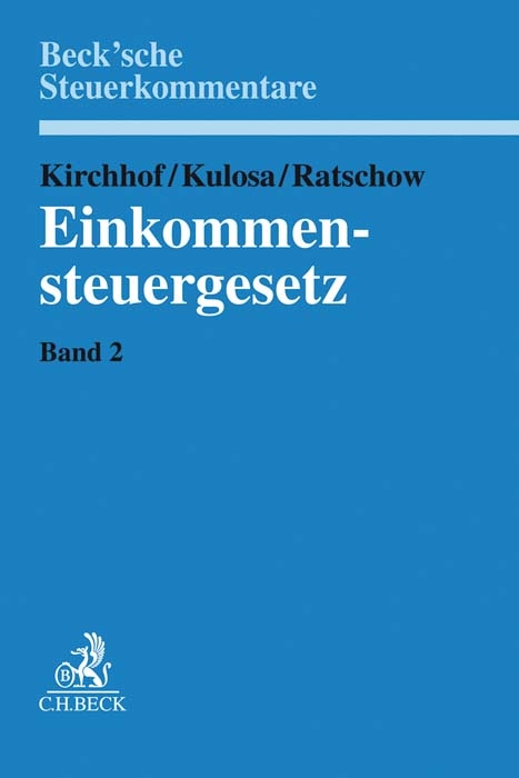 Einkommensteuergesetz Band 2: &sect;&sect; 9-25 - 