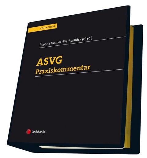 ASVG Praxiskommentar - Barbara Blume, Edith Brandner, Katharina Brandstetter, Daniela Czellary-Ulrich, Alexander Drazdansky, Franz Ficzko, Peter Graf von Seilern-Aspang, Carmen Grohs, Ines Gruber, Alexander Heihs, Anton Hintermeier, Thomas Isser, Carmen Kainz, Maximilian Kern, Vera Kmenta-Spalofsky, Veronika Kr&auml;ftner, Eveline Kuzmich, Isabella Landgraf, Daniela Ludwan, Erika Marek, Josef Mikus, Anna-Maria Mucha, Jiri Novak, R&uuml;diger Pongritz, Robert Poperl, Kirstin Pressl, Patricia Puhr-Zeismann, Karin Schwarz, Rene Slany, Tanja Strohdorfer, Markus Trauner, Markus Wei&szlig;enb&ouml;ck, Christian Wochner, Birgit Zethner, Peter-Roman Zheden