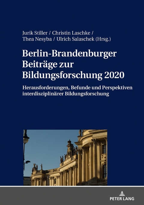 Berlin-Brandenburger Beitr&auml;ge zur Bildungsforschung 2020 - 