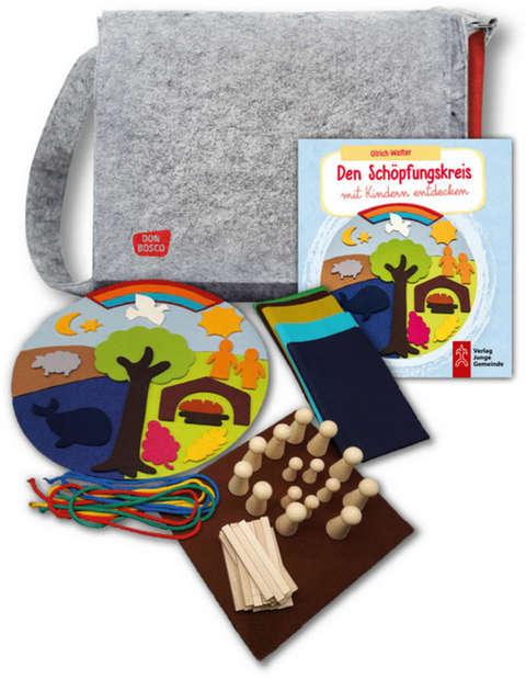 Der Sch&ouml;pfungskreis - eine Erz&auml;hltasche mit Legematerial und Praxisbuch - Ulrich Walter
