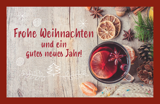 Frohe Weihnachten und ein gutes neues Jahr!