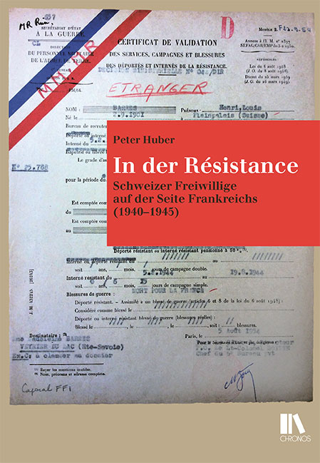 In der R&eacute;sistance - Peter Huber