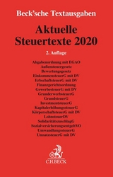 Aktuelle Steuertexte 2020 - 