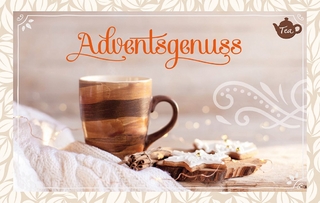 Adventsgenuss, Teekarte