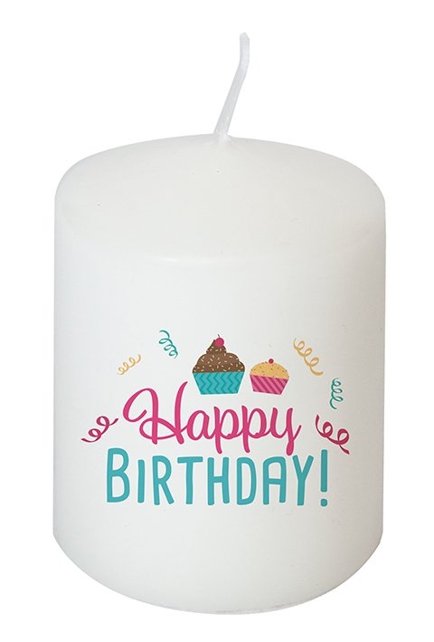 Kerze Happy Birthday! - 