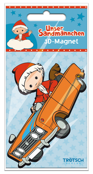 Trötsch Unser Sandmännchen Magnet Sandmann Auto
