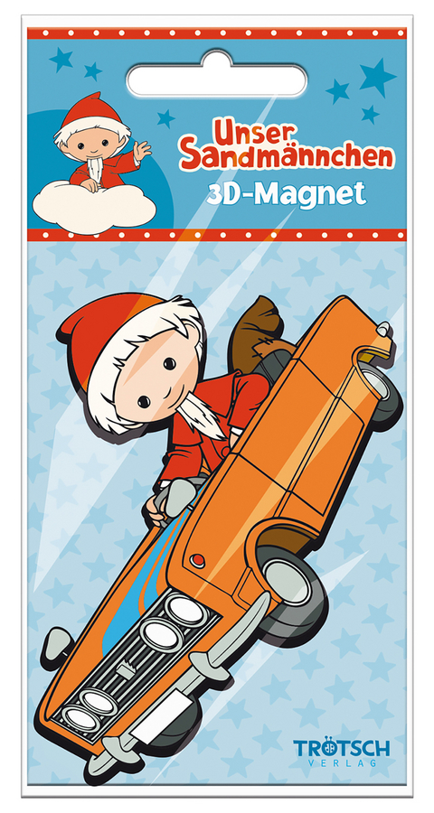 Tr&ouml;tsch Unser Sandm&auml;nnchen Magnet Sandmann Auto