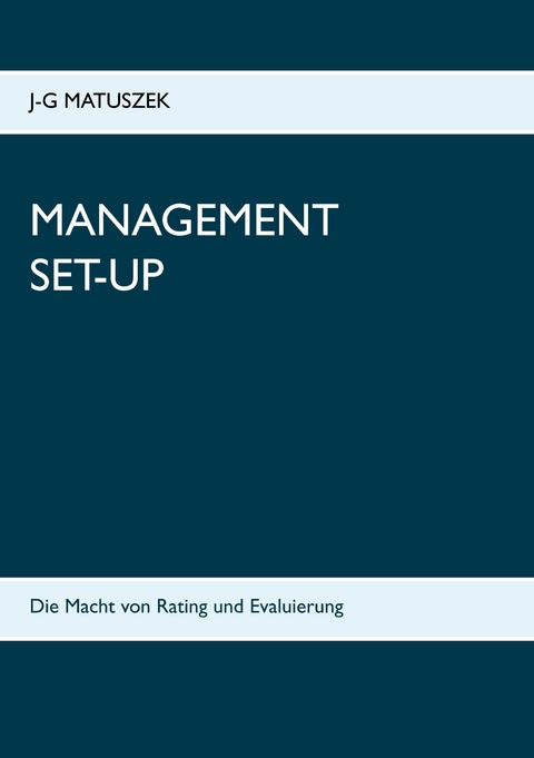 Management Set-Up - J-G Matuszek