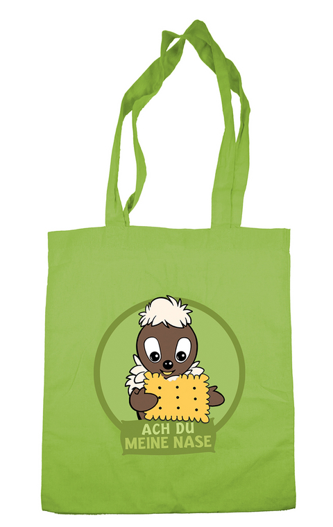 Tr&ouml;tsch Unser Sandm&auml;nnchen Stoffbeutel Pitti "Ach du meine Nase"