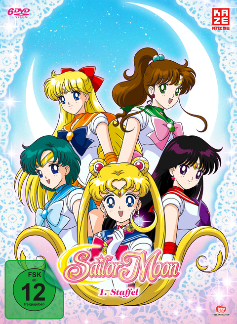 Sailor Moon - Staffel 1 - DVD Box (Episoden 1-46) (6 DVDs) - Junichi Sato, Kunihiko Ikuhara