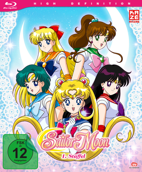 Sailor Moon - Staffel 1 - Blu-ray Box (Episoden 1-46) (6 Blu-rays) - Junichi Sato, Kunihiko Ikuhara