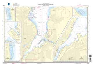 Häfen von Kiel, südlicher Teil