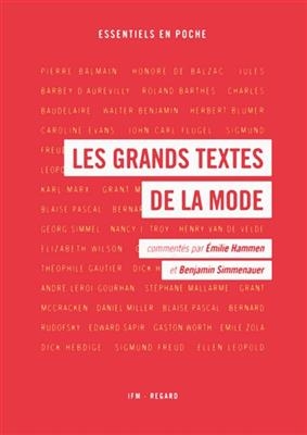 GRANDS TEXTES DE LA MODE -  SIMMENAUER BENJAMIN