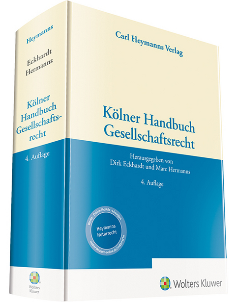 K&ouml;lner Handbuch Gesellschaftsrecht - 