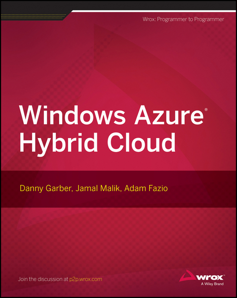 Windows Azure Hybrid Cloud -  Adam Fazio,  Danny Garber,  Jamal Malik