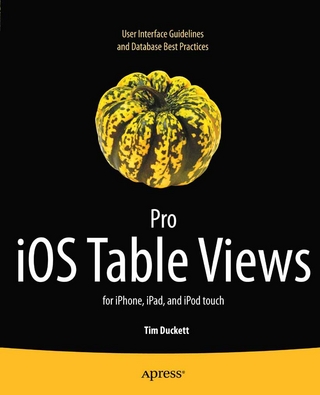 Pro iOS Table Views