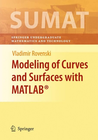 Modeling of Curves and Surfaces with MATLAB(R)