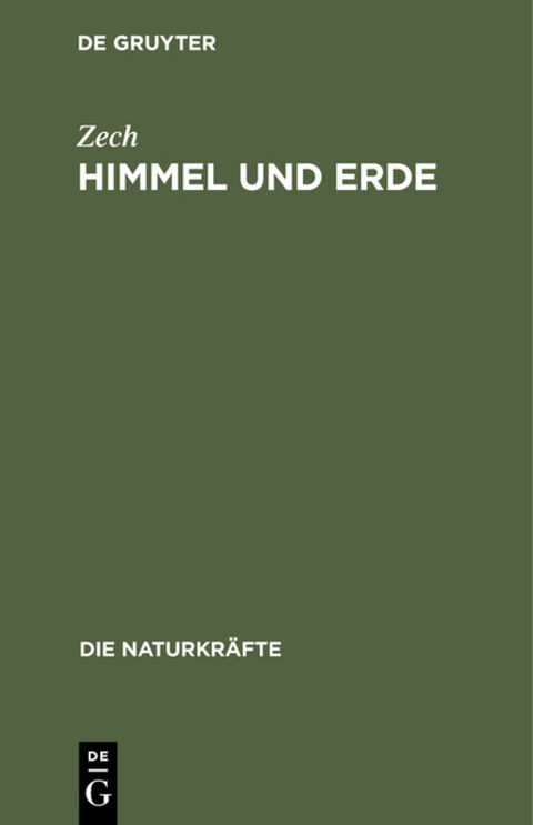 Himmel und Erde -  Zech
