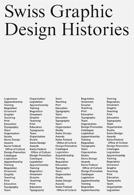Swiss Graphic Design Histories - 