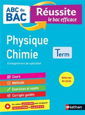 Physique chimie terminale : enseignement de sp&eacute;cialit&eacute; : r&eacute;forme du lyc&eacute;e