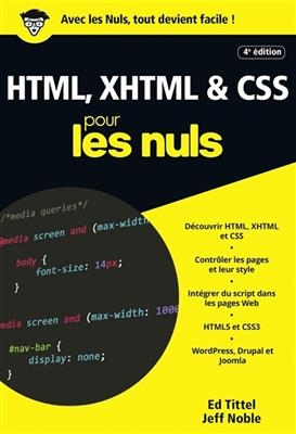 HTML, XHTML & CSS pour les nuls - Ed Tittel, Jeff Noble