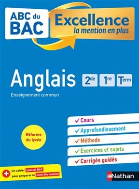 Anglais 2de, 1re, terminale : enseignement commun : r&eacute;forme du lyc&eacute;e - C. Brouteele-Guille, C. Gallichet-Falguiere