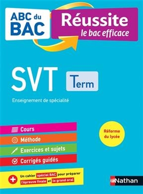 SVT terminale : enseignement de sp&eacute;cialit&eacute; : r&eacute;forme du lyc&eacute;e