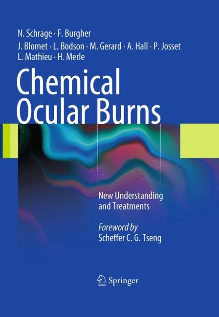 Chemical Ocular Burns - Norbert Schrage, Fran&ccedil;ois Burgher, J&ouml;el Blomet, Lucien Bodson, Max Gerard, Alan Hall, Patrice Josset, Laurence Mathieu, Harold Merle