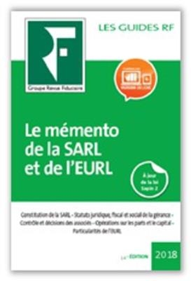 LE MEMENTO DE LA SARL ET DE L EURL 2018