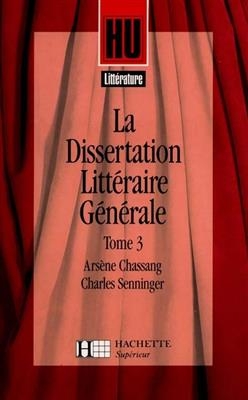 La dissertation littéraire générale 3. Les Grands Genres littéraires