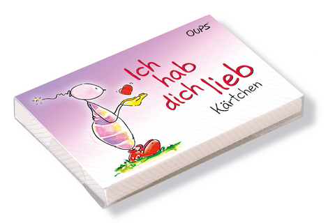 Oups K&auml;rtchenbox - Ich hab dich lieb - Kurt H&ouml;rtenhuber