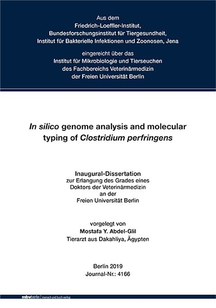 In silico genome analysis and molecular typing of Clostridium perfringens - Mostafa Y. Abdel-Glil