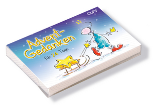 Oups Kärtchenbox - Adventgedanken für 24 Tage