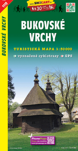 Bukovsk&eacute; vrchy / Bukovec-Berge (Wander - Radkarte 1:50.000)