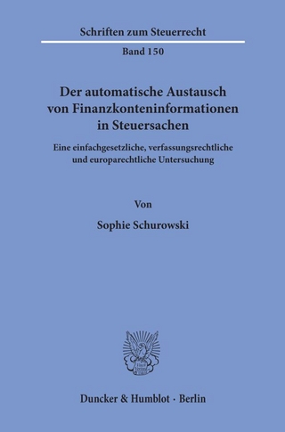 Der automatische Austausch von Finanzkonteninformationen in Steuersachen.