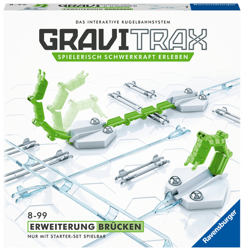 Ravensburger GraviTrax Kugelbahn - Erweiterung Br&uuml;cken 26120, f&uuml;r Kinder ab 8 Jahren und Erwachsene