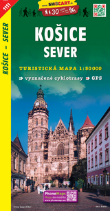 Ko&scaron;ice - sever / Kaschau &ndash; Nord (Wander - Radkarte 1:50.000)