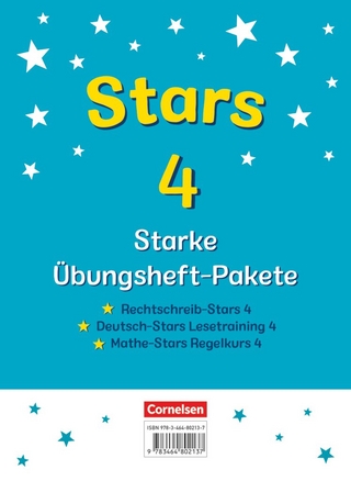STARS - starke Übungshefte - Basiskompetenzen Deutsch und Mathematik - 4. Schuljahr