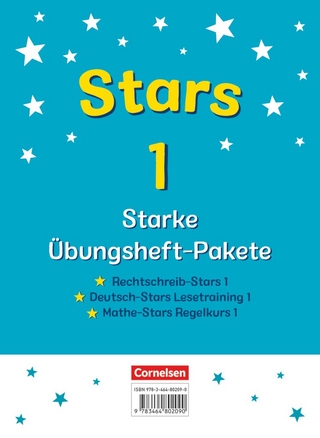 STARS - starke Übungshefte - Basiskompetenzen Deutsch und Mathematik - 1. Schuljahr