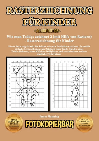 Wie man Teddys zeichnet 2 (mit Hilfe von Rastern) - Rasterzeichnung für Kinder