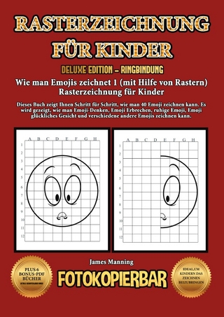 Wie man Emojis zeichnet 1 (mit Hilfe von Rastern) Rasterzeichnung für Kinder