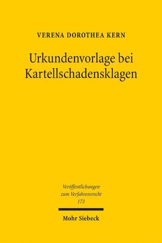 Urkundenvorlage bei Kartellschadensklagen