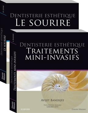 Dentisterie esth&eacute;tique : pack 2 tomes - Jonathan Levine, Avijit Banerjee