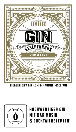 Gin Geschenkbox, m. 2 Audio-CDs + 1 DVD