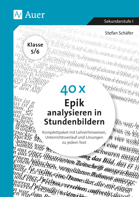40 x Epik analysieren in Stundenbildern 5-6 - Stefan Sch&auml;fer